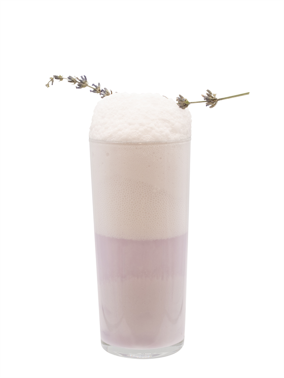 Ube Lavender Fizz Alkolsüz Kokteyl