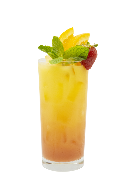 Summer Sunrise Boost Mocktail Alkolsüz Kokteyl