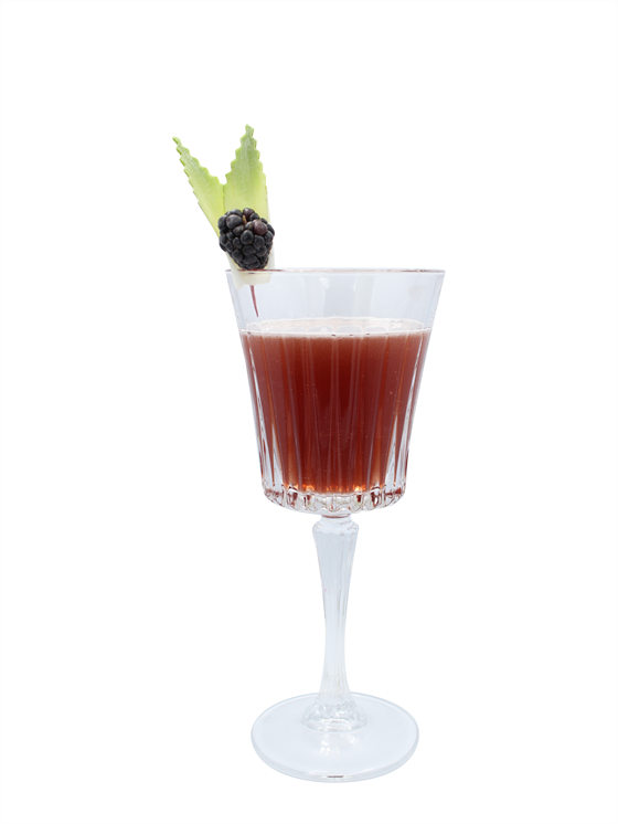 Blackberry Zubrowka Kokteyl