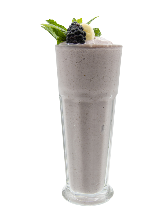 Blackberry Smoothie Milkshake