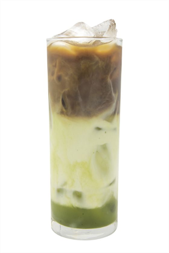Layered Matcha Espresso Sıcak Kahve