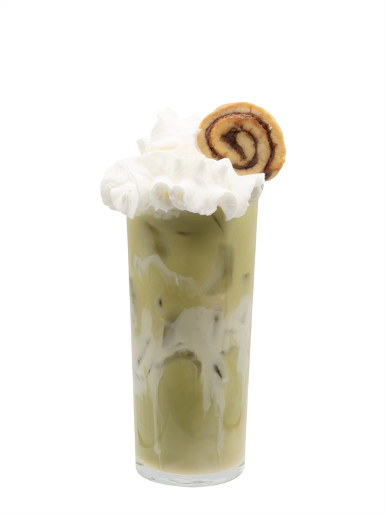 Frosted Cinnamon Bun Iced Matcha Alkolsüz İçecek
