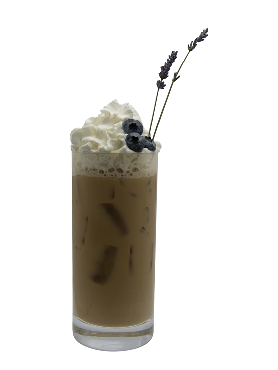 Lavender Blueberry Iced Latte Soğuk Kahve