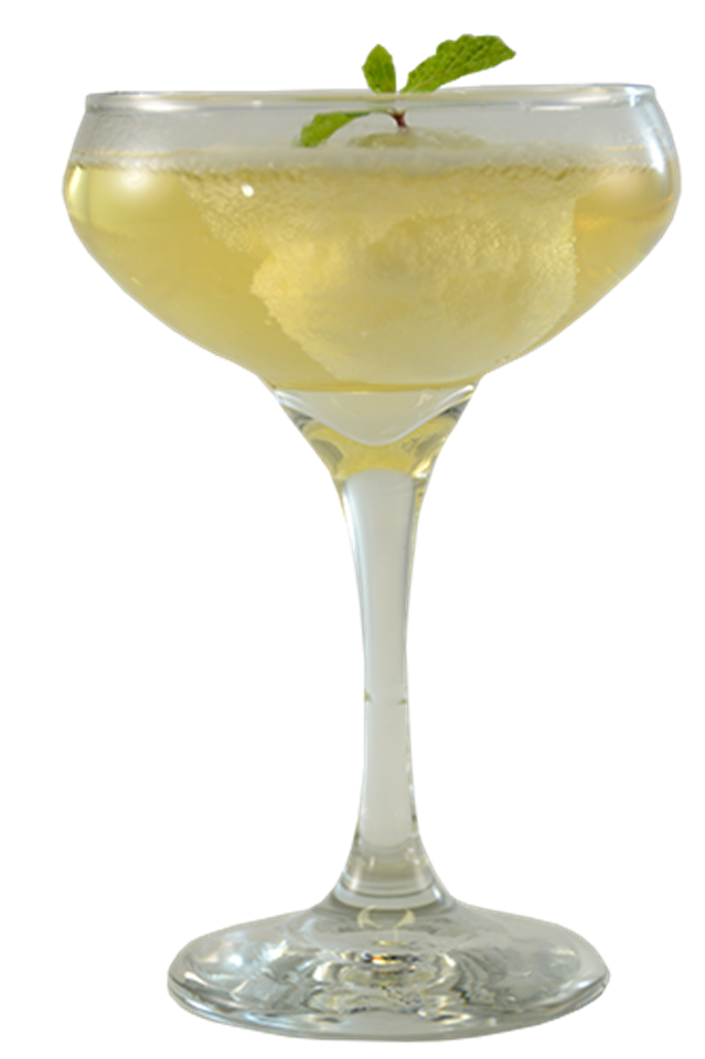 Peach Sorbet Mimosa Kokteyl