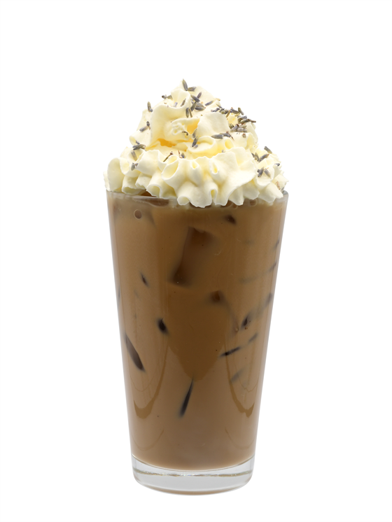 Iced Lavender Oat Milk Latte Soğuk Kahve