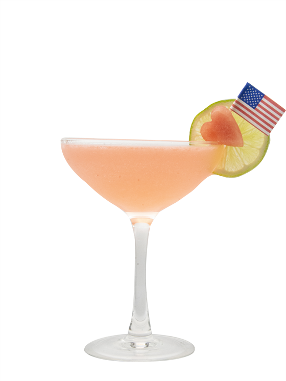 Red White and Blue Daiquiri Kokteyl