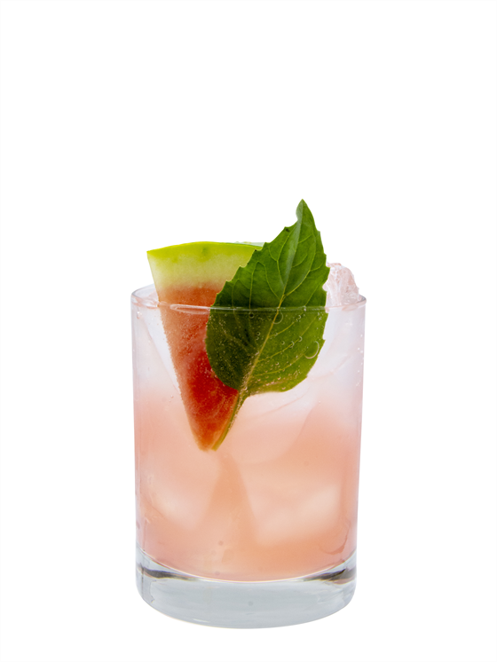 Watermelon Basil Smash Alkolsüz Kokteyl