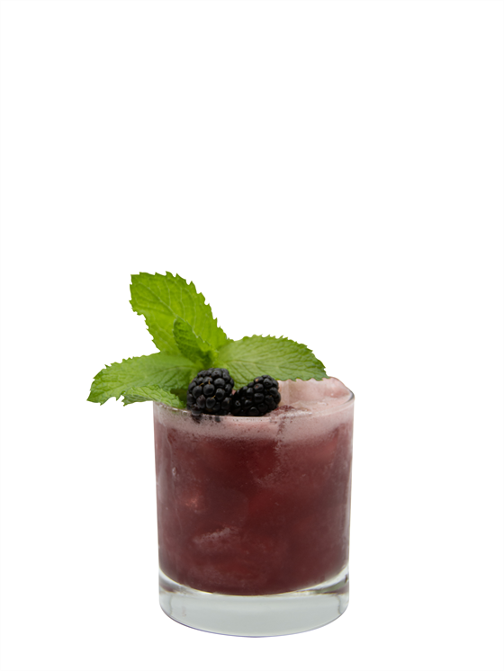 Mellow Blackberry Smash Alkolsüz Kokteyl