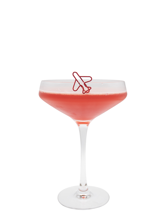 Red Yumberry Paper Plane Kokteyl