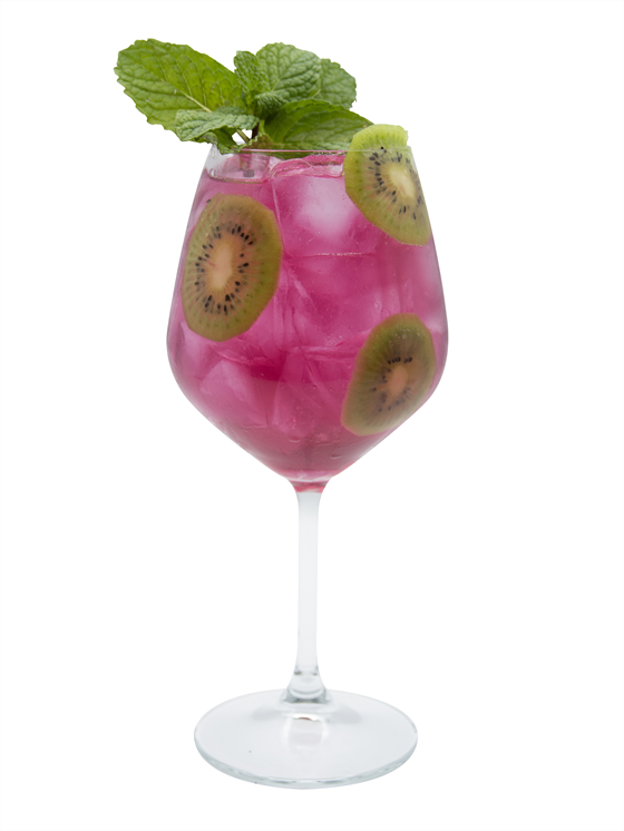 Purple Kiwi Spritz Kokteyl