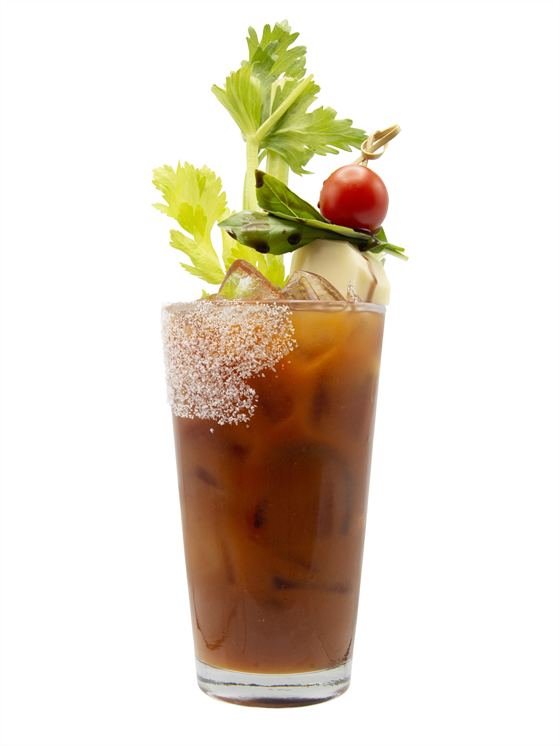 Caprese Bloody Mary Kokteyl