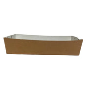 Kutu Kumpir Konik Tabak Kraft Büyük 16,5x8x4 Cm 100 Adetli