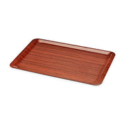 Tepsi Fastfood Plastik 36x46 Cm Ahşap Desenli 50 Adetli Koli