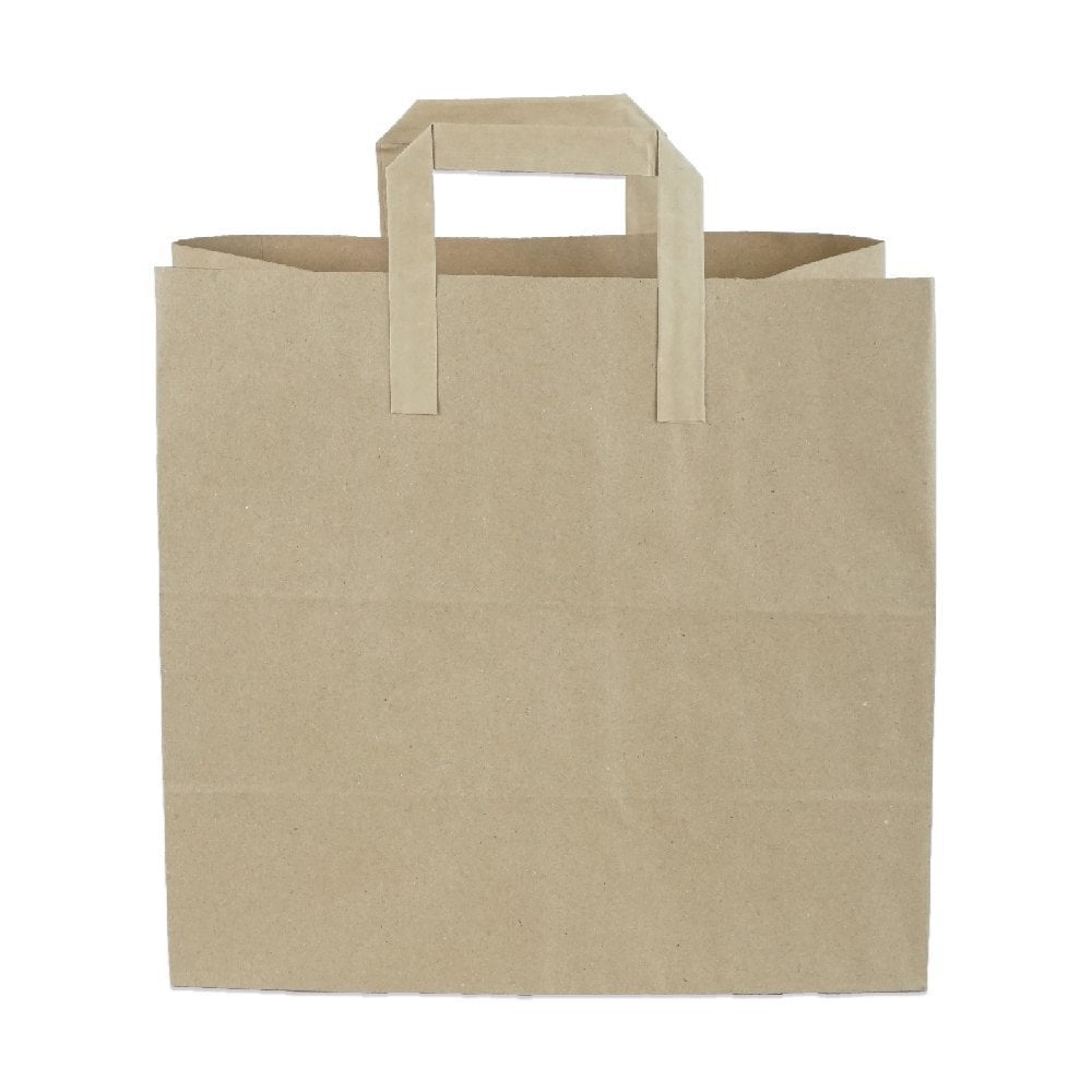 Çanta Kraft 32x28x16 Cm Düz Sap 50 ADETLİ PAKET