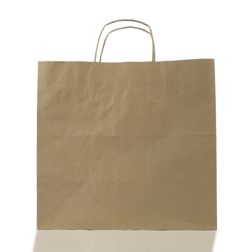 Çanta Kraft 30x28x16 Cm Burgu Sap 50 ADETLİ PAKET
