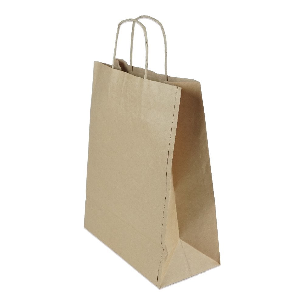 Çanta Kraft 28x28x16 Cm Burgu Sap 300 ADETLİ KOLİ