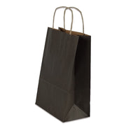 Çanta Kraft 18x24x9 cm Burgu Sap Kahverengi 50 ADETLİ PAKET