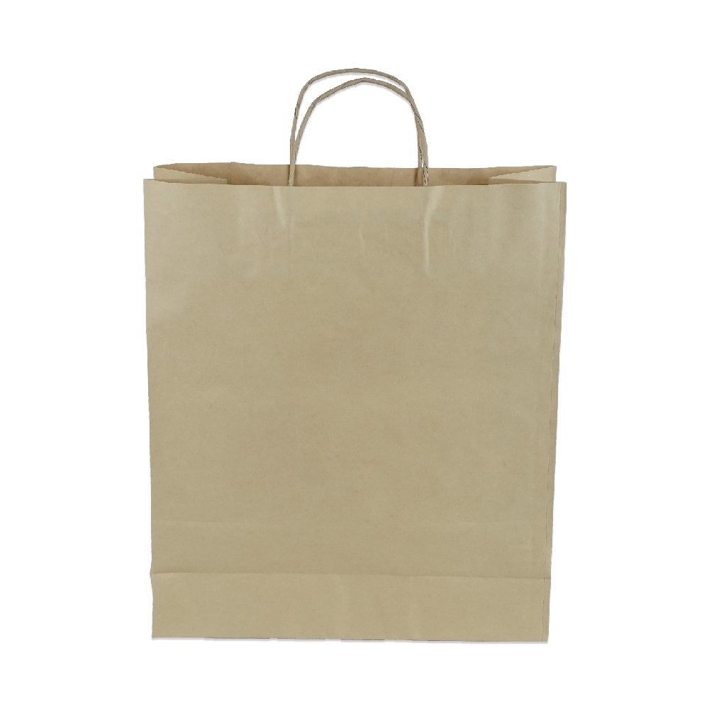Çanta Kraft 32x40x12cm Burgu Sap 50 adetli 50 ADETLİ PAKET