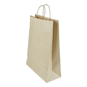 Çanta Kraft 32x40x12cm Burgu Sap 50 adetli 250 Adetli Koli