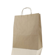 Çanta Kraft 25x31x12 Cm Burgu Sap Kraft