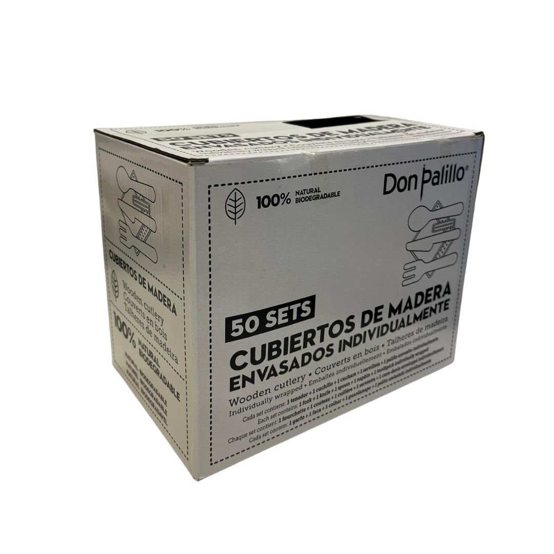 Yemek Seti 5 li Ahşap Çatal,Bıçak,Kaşık,Peçete,Kürdan