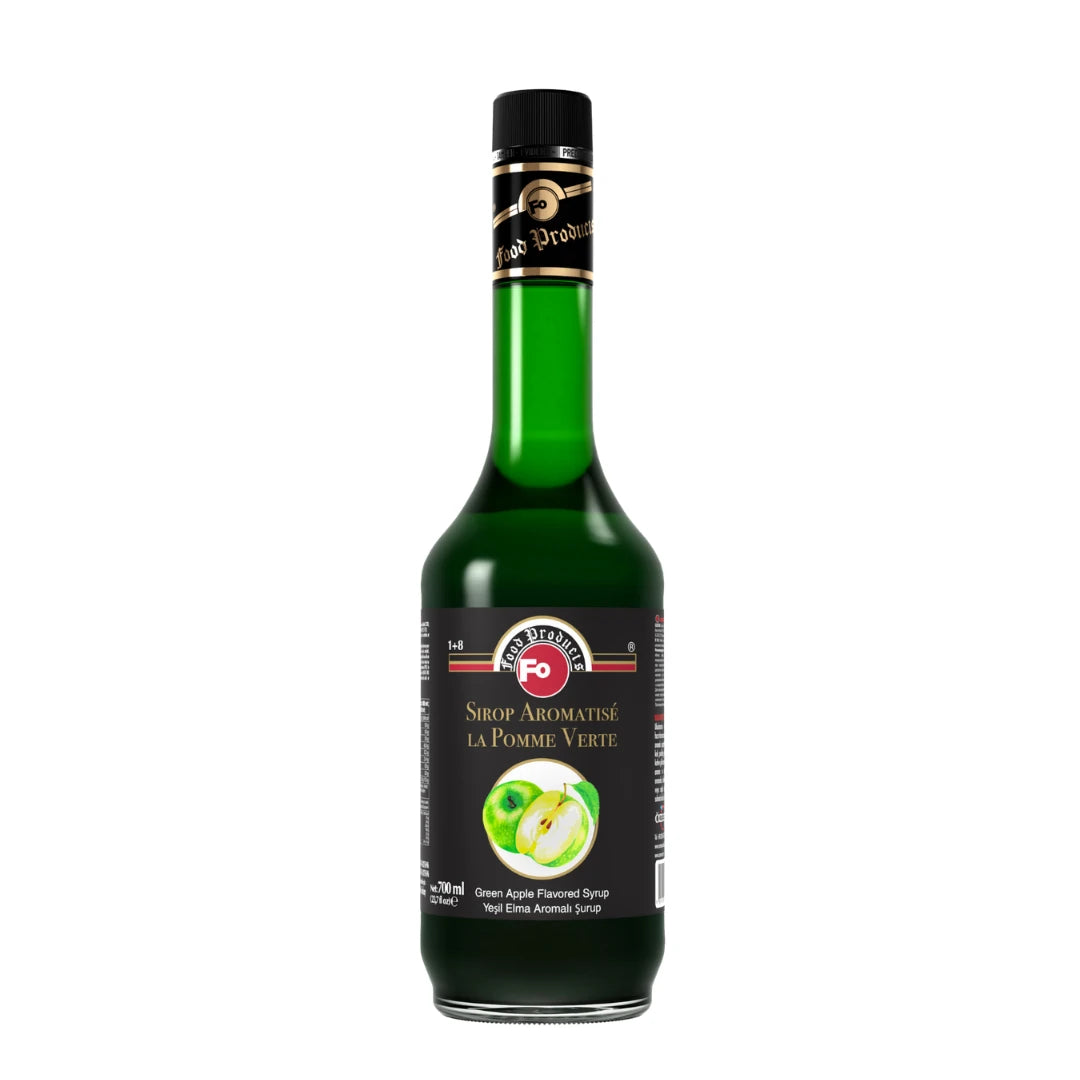 FO Yeşil Elma Aromalı Şurup Şekerli 700 ml