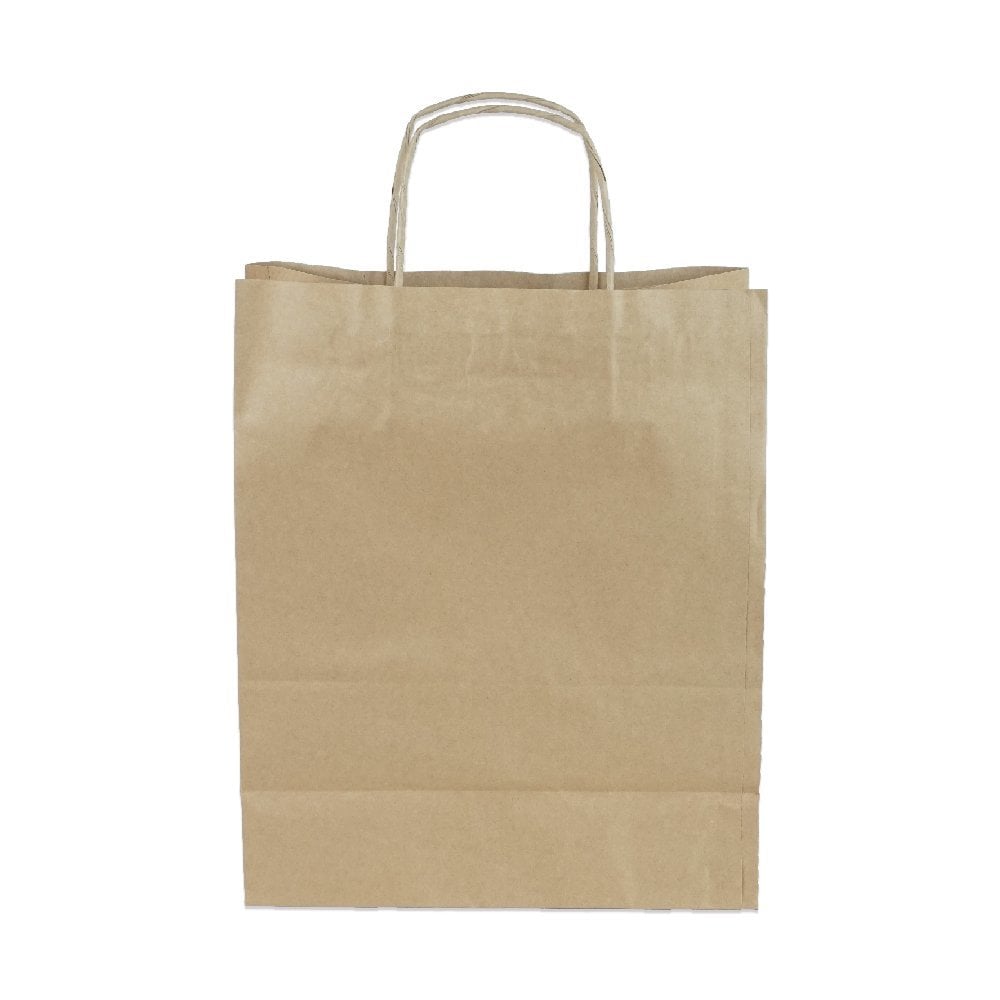 Çanta Kraft 28x28x16 Cm Burgu Sap 50 ADETLİ PAKET