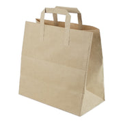 Çanta Kraft 28x28x16 Cm Düz Sap 50 ADETLİ PAKET