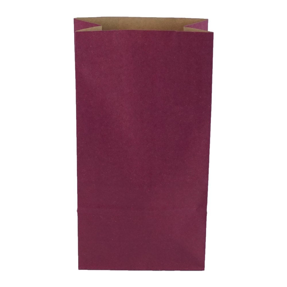 Kese Kağıdı Kraft Kare Dipli Mor 15x29x8 cm
