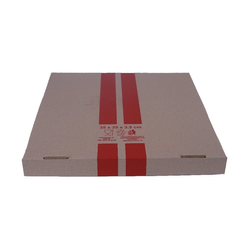 Kutu Pizza Tst Standart 35x35x3,5 Cm 300 ADET