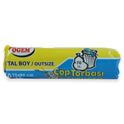 Çöp Torbası 75x90 Cm Battal Boy 1 adet