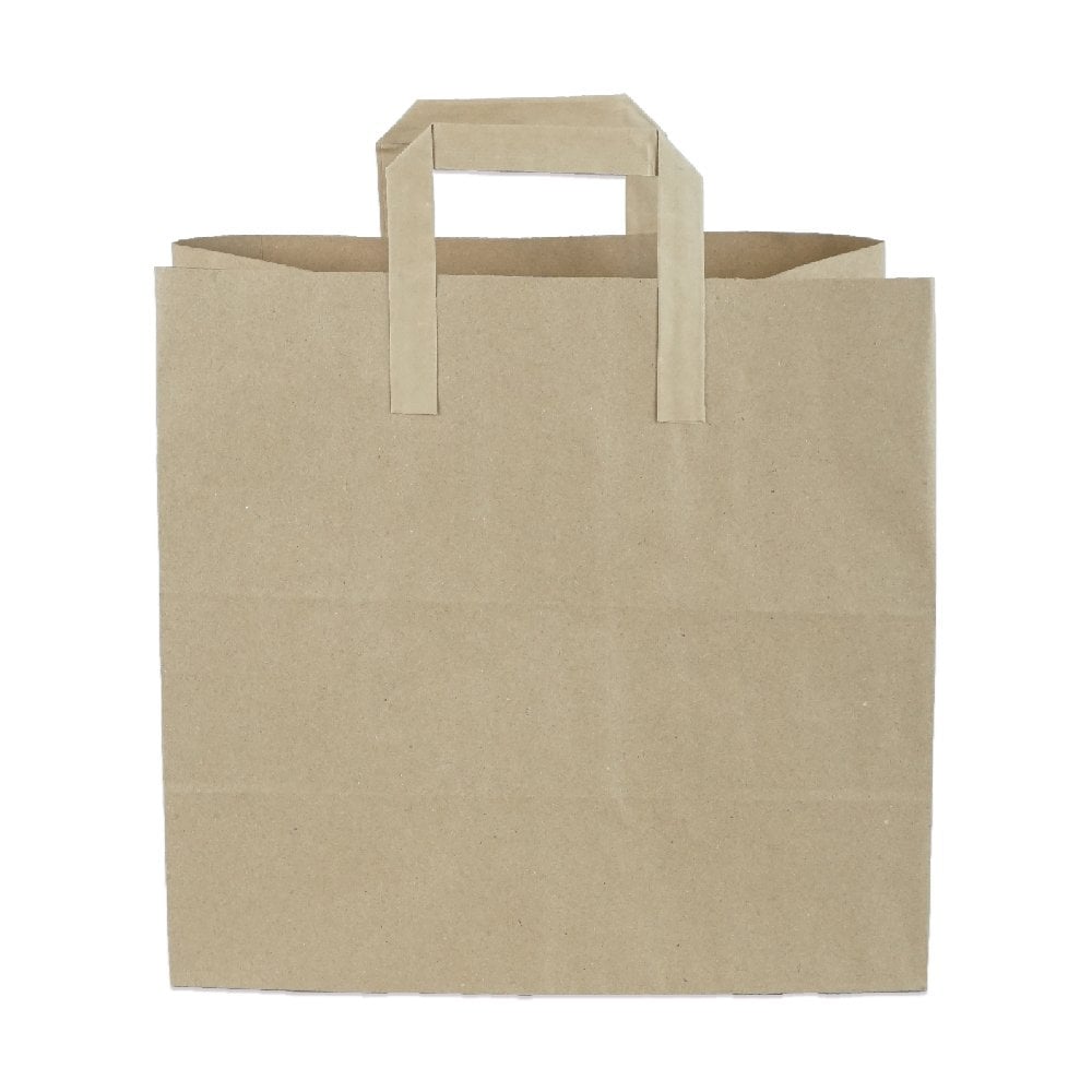 Çanta Kraft 32x31x18 Cm Düz Sap 50 ADETLİ PAKET