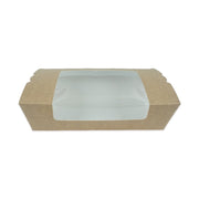 Kutu Menü Box Pencereli Küçük 14x10x5 Cm 40 Adetli