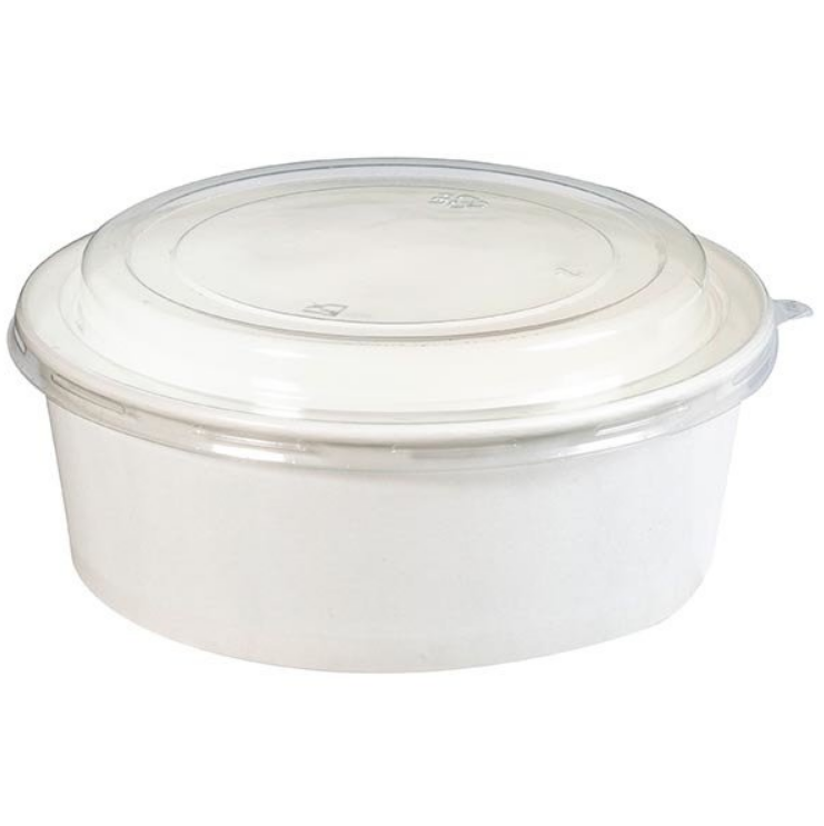 Karton Gıda Kabı 1100 CC 300 adet (BEYAZ)