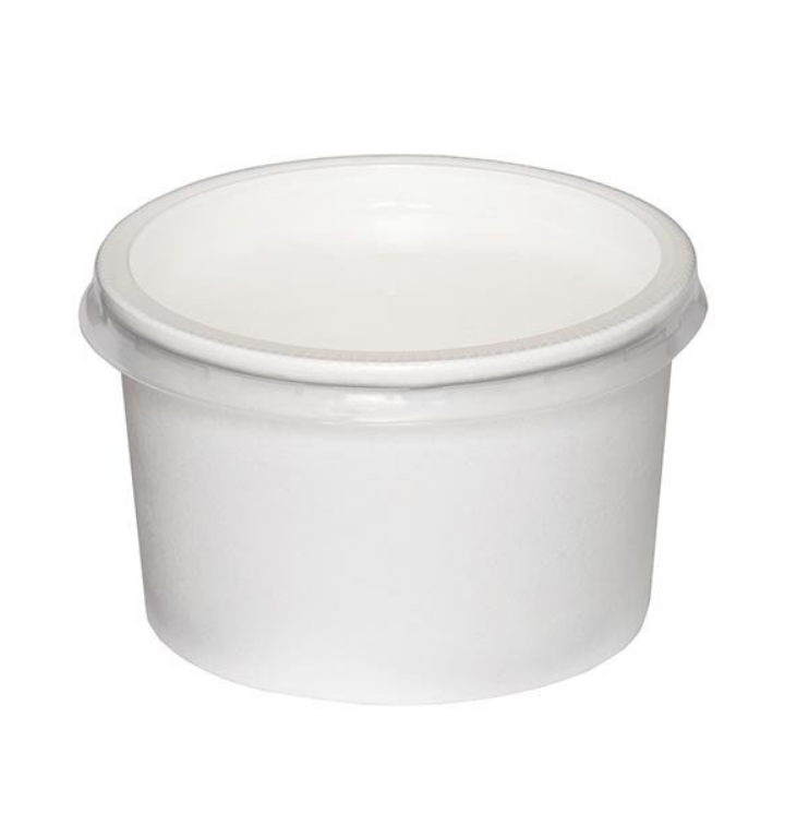 Orego 13 oz Karton Çorba Kasesi (BEYAZ)