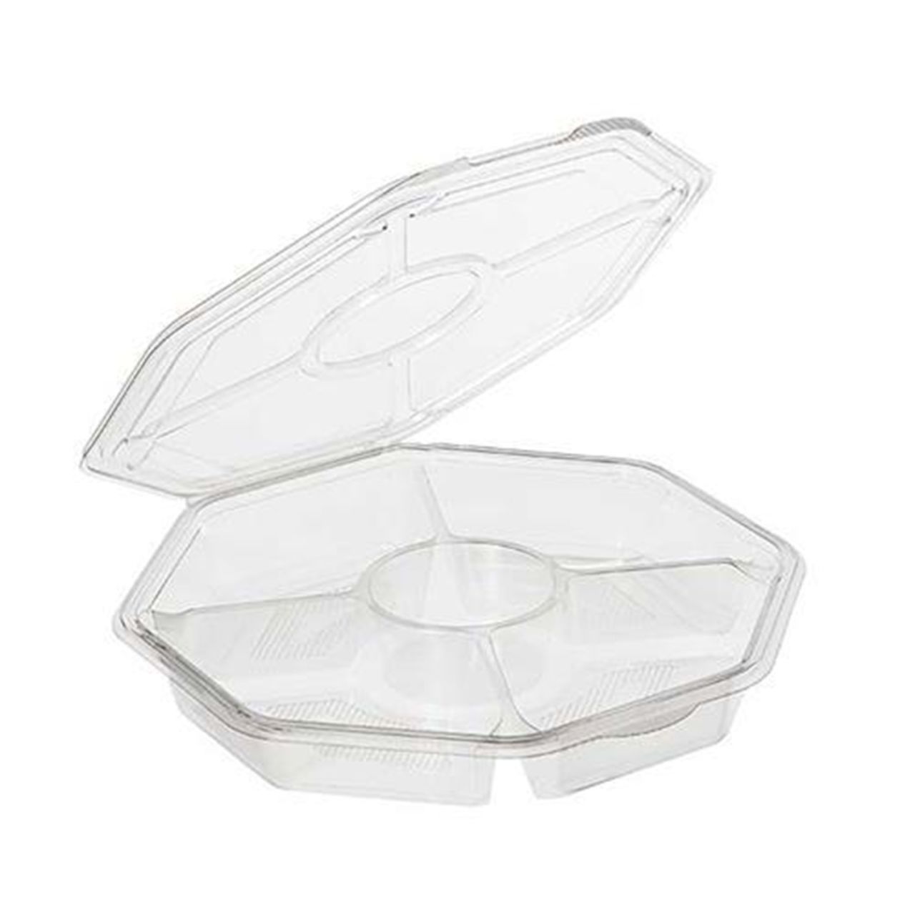 5 Bölmeli Kendinden Kapaklı Kase 175 Adet