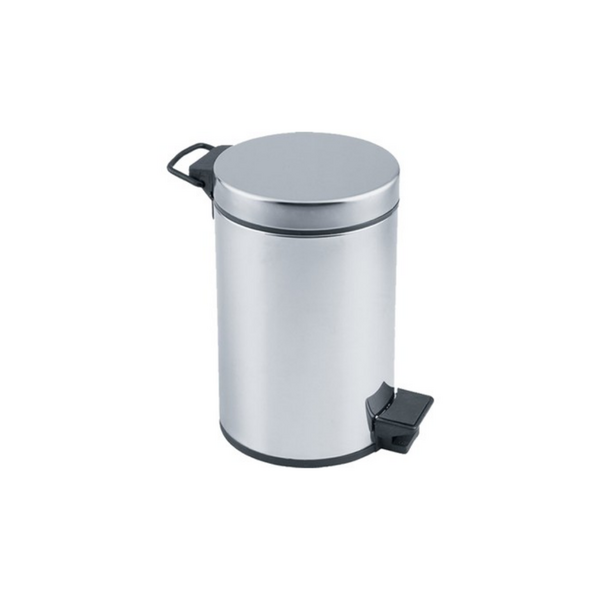 16 Litre Krom Pedallı Çöp Kovası