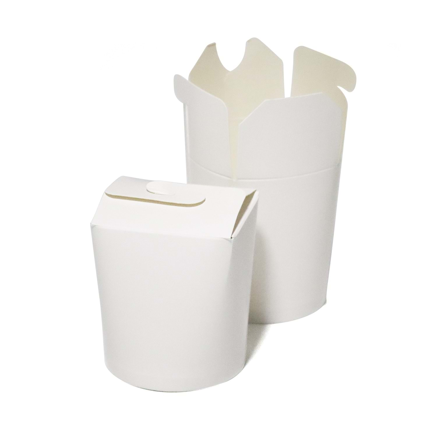 16 Oz Karton Noodle ve Döner Kutusu (BEYAZ)