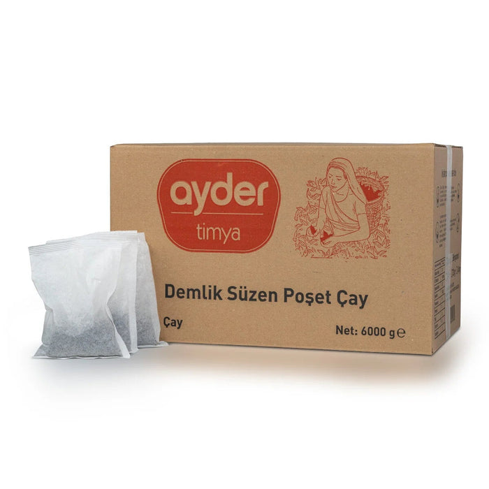 Ayder Timya Bergamotlu Demlik Süzen Poşet Çay 6000 g