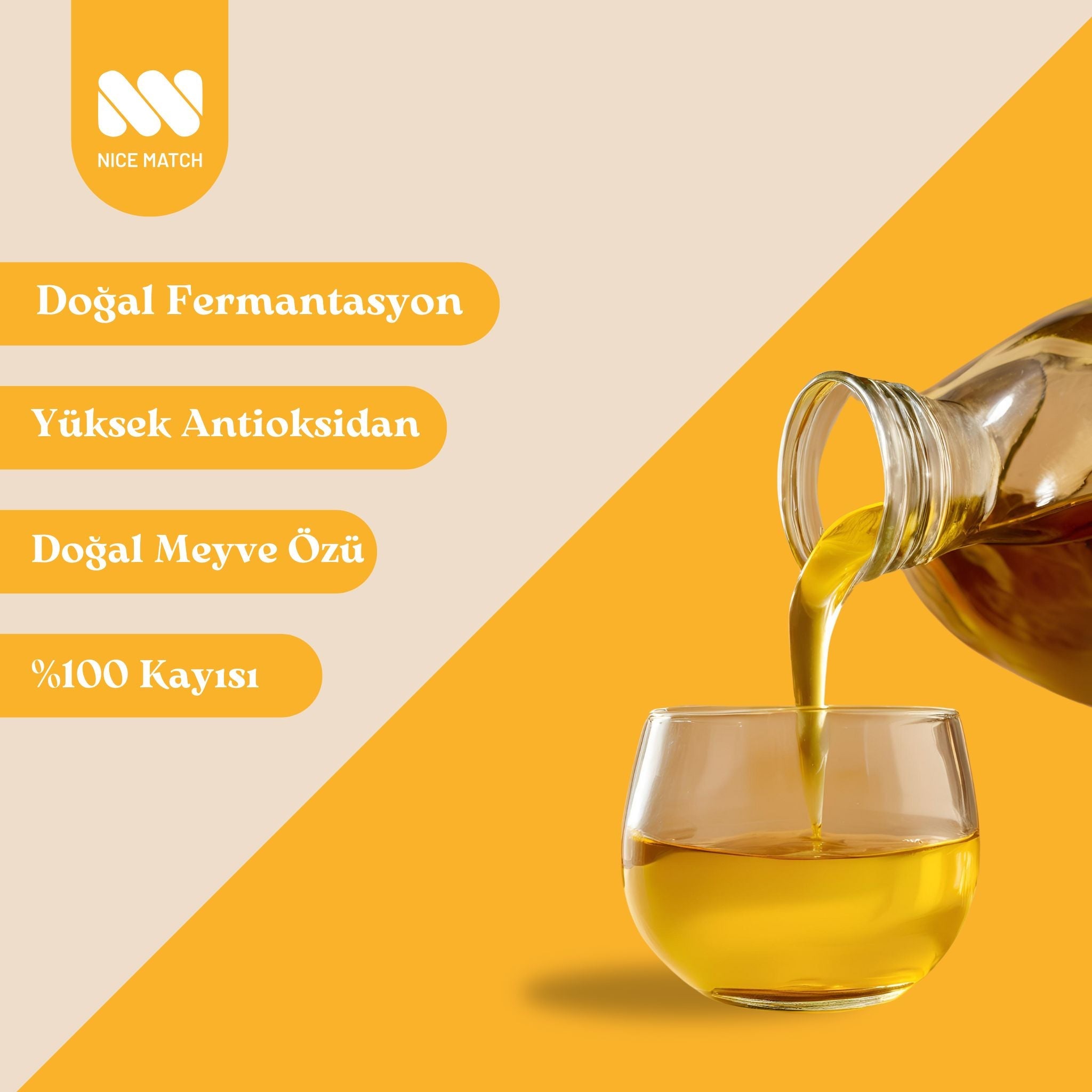 Detox Doğal Fermente Kayısı Sirkesi