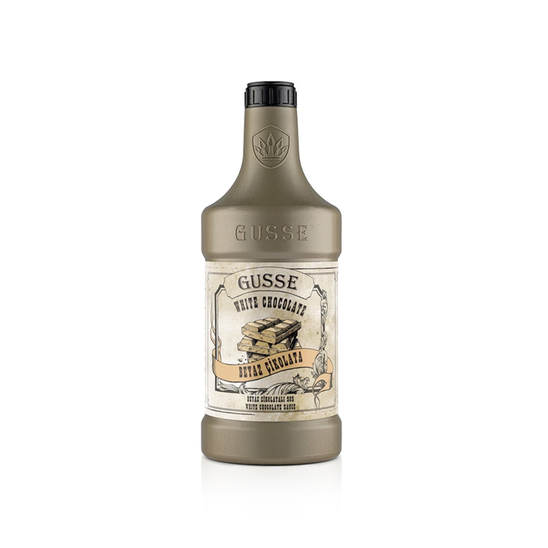 Gusse Beyaz Çikolata Aromalı Bar Sos, 2 x 2,5 KG