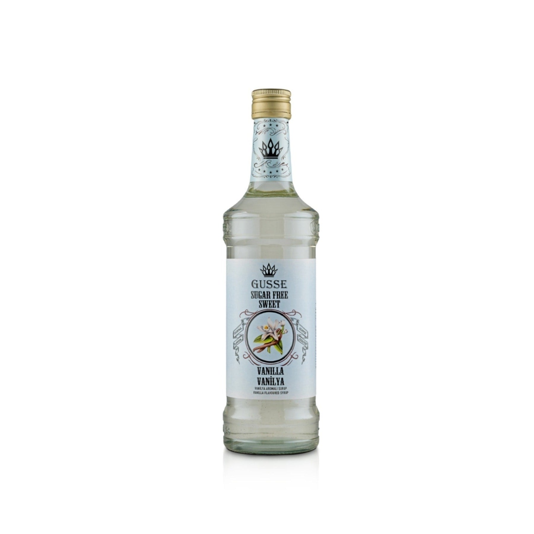 Gusse Şekersiz Vanilya Aromalı Şurup, 700 ML