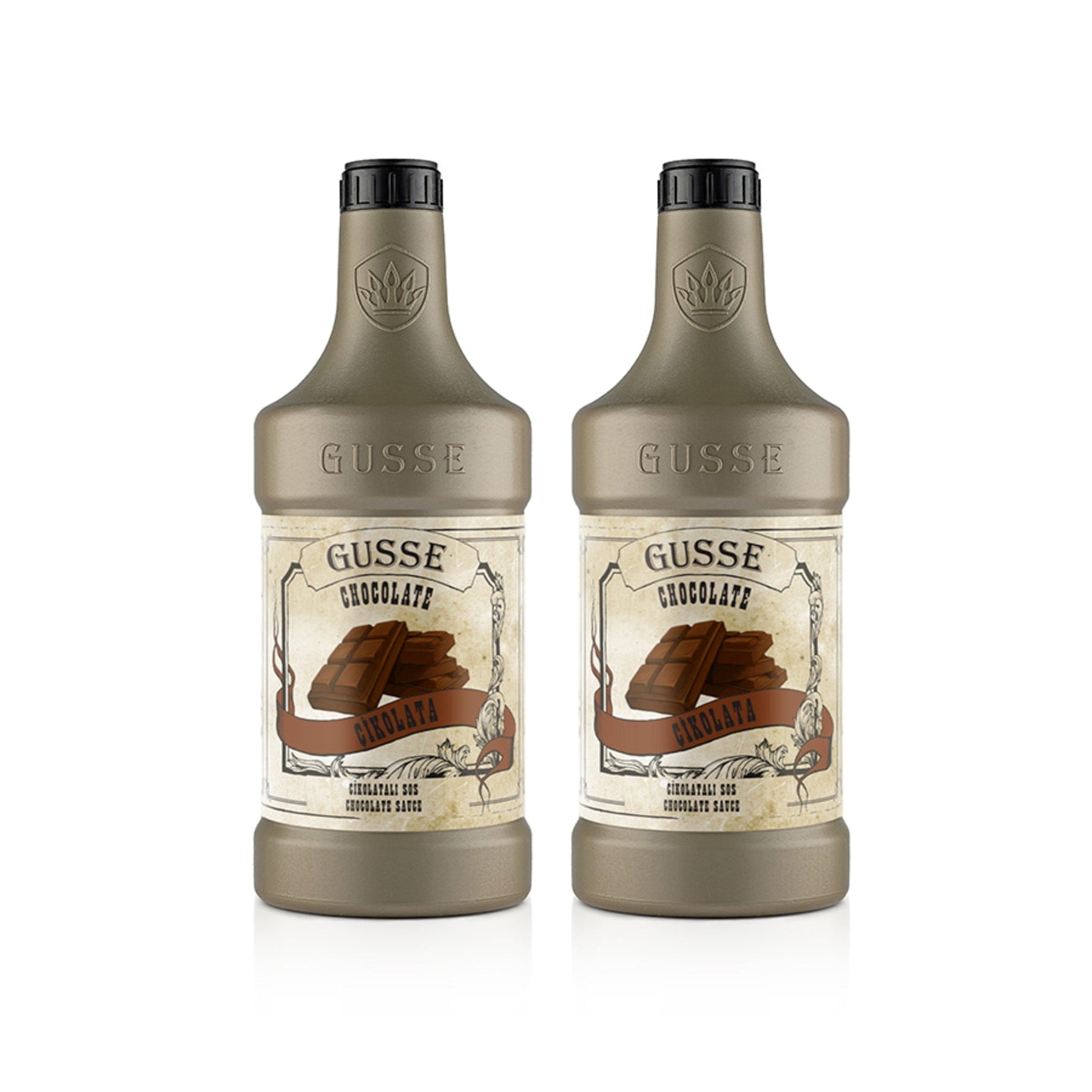 Gusse Çikolata Bar Sos, 2 x 2,5 KG