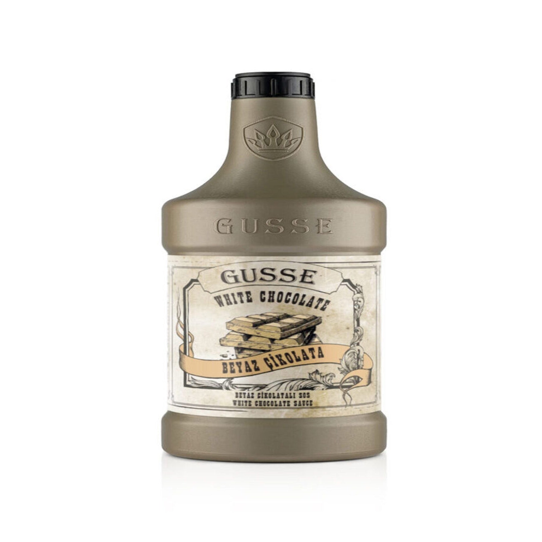 Gusse Beyaz Çikolata Aromalı Bar Sos, 2,5 KG