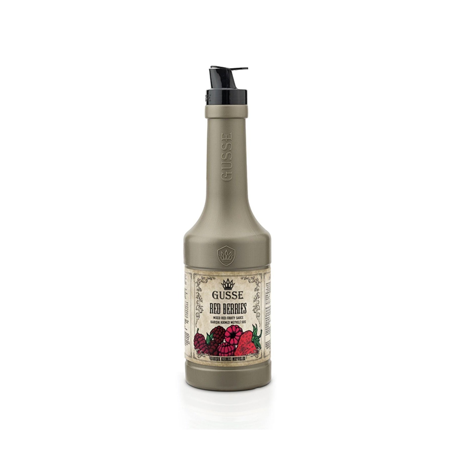 Gusse Kırmızı Meyveler Püresi, 1,1 KG