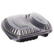 2 Bölmeli Kapaklı Gıda Kabı (Sıcağa Dayanıklı)