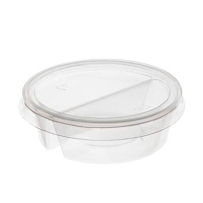 2 Bölmeli Plastik Sos Kabı 50 cc
