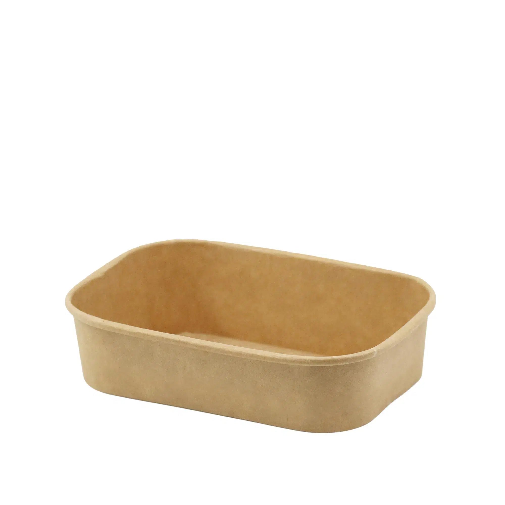 20 Oz Kraft Karton Dikdörtgen Kase 500 cc - 50 Adet