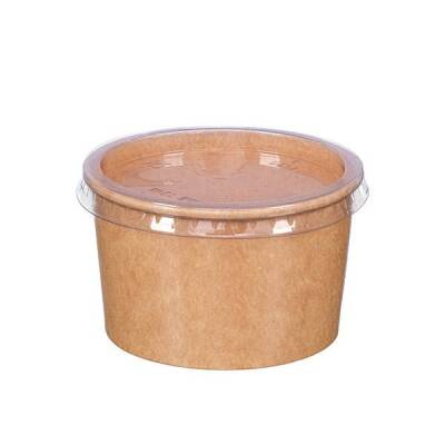 200cc ve 230cc Karton Dondurma Kase Kapağı Düz