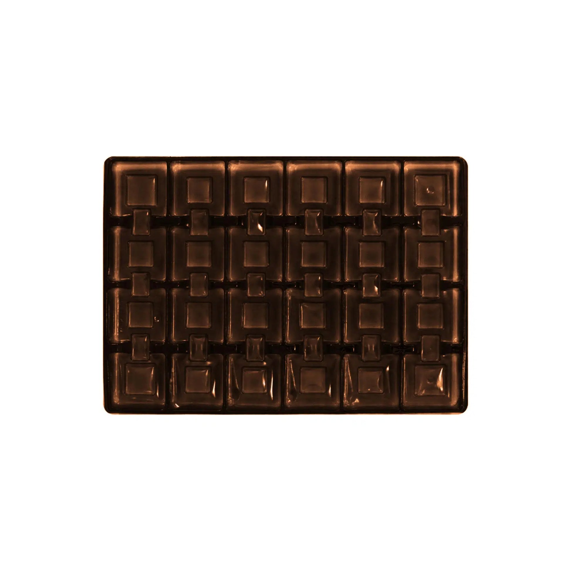 24 Bölmeli Madlen Kahverengi Seperatör 750 gr - 50 Adet